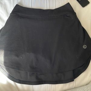 Gilly hicks XS black mini tennis sorority girl skirt